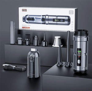 Aspirateur à main intelligent sans fil, mini aspirateur avec une forte aspiration de 15 KPa, rechargeable, type C, aspirateur portable pour la maison - Product Image 6