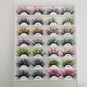 Wholesale Q/T Series Strip Faux <strong>Mink</strong> Eye Lashes Vendors 17-20mm Faux <strong>Mink</strong> Lashes And Private Label Vegan Faux <strong>Mink</strong> <strong>Eyelashes</strong> - Product Image 4
