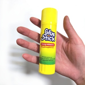 Bâton de colle PVA jaune personnalisé OEM, respectueux de l'environnement, fournitures scolaires pour l'artisanat, adhésif pour papeterie - Product Image 6