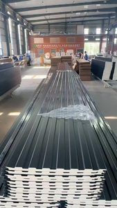 Polyurethane Tấm bánh sandwich cho xây dựng cho phòng lạnh hội thảo & Bệnh viện bên ngoài bức tường cách nhiệt EPS vật liệu cốt lõi - Product Image 3