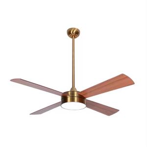 Lámparas de Techo Interiores de 52 Pulgadas con Ventiladores, Lámpara de Ventilador de Techo con Control Remoto, Ventilador con Luz para Dormitorio - Product Image 1