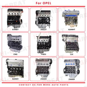 Componenti Auto ad Alte Prestazioni TGI A14NET A16LET CNG F16D3 LUJ X20XEV Z16XER Z18XER Gruppo Motore a Benzina per <span class=keywords><strong>Opel</strong></span> Vauxhall - Product Image 1