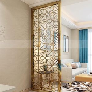 ANN007 Luxury Modern Design High-End 201 304 Stainless Steel Customized Art Theme Multi-Functional Durable Screen <b>Room</b> <b>Divider</b> - Product Image 6