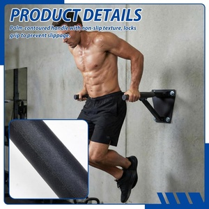 VIGFIT Agarraderas Reforzadas de Alta Resistencia para Montaje <span class=keywords><strong>en</strong></span> Pared, Equipo de Entrenamiento con Peso Corporal, Máquina de Fuerza para Entrenamiento <span class=keywords><strong>en</strong></span> Gimnasio <span class=keywords><strong>en</strong></span> Casa - Product Image 4
