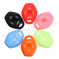 Housse de protection en silicone pour clé de voiture télécommande BMW X3 X5 Z3 Z4 Séries 3 5 7 E38 E39 E46 E83 1998-2005