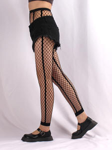 נשים של גרבי רשת סקסי גרביונים חותלות פסים דגים נטו חותלות בתוספת גודל - Product Image 5