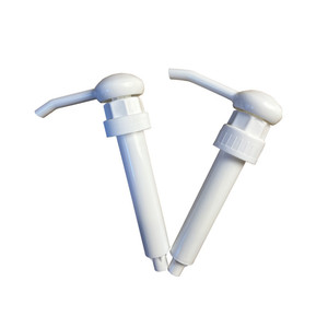 Dispensador de Bomba para Sirope con Boquilla Larga de Plástico de Grado Alimenticio 38/400 para Jugos, Café, Pizza y Sirope de Soya - Product Image 5
