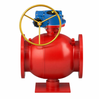 Válvula de Ventilación Manual de Corte de Gas con Conexión Bridada y Estructura de Control, Soporte OEM