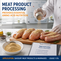 Bubuk Ragi Terhidrolisis, Hidrolisat Ragi, Menyediakan Asam Amino yang Melimpah untuk Daging Nabati dan Produk Daging