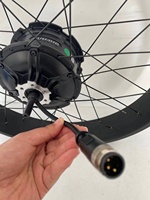 Kit de conversion de vélo électrique à pneus larges Bafang 48v1000w à montage rapide pour roue arrière