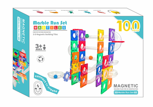 100 pezzi vendita calda blocco di costruzione blocco di marmo magnetico per i bambini - Product Image 2