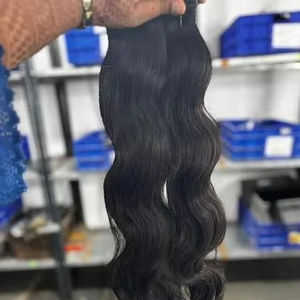 Extensiones de Cabello Humano Ondulado Natural Indio, Colección de la Mejor Calidad a Precio de Mayoreo - Product Image 1