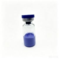 Poudre lyophilisée de cuivre bleu GHK-CU de qualité cosmétique en vrac, 1g 1kg, haute pureté (99%-99,9%) pour matières premières cosmétiques