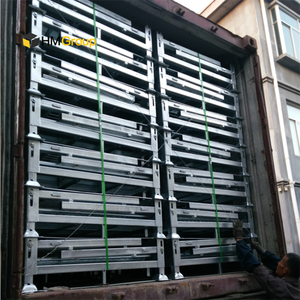 Индивидуальные сверхпрочные складные штабелируемые промышленные сетчатые металлические транспортные ящики - Product Image 6