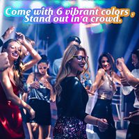 Lunettes LED fantaisie pour fête, multicolores, multi-styles, 3 modes, haute luminosité, durables, respectueuses de l'environnement, Pâques, Noël