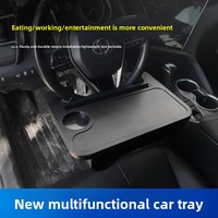 Nouveau Plateau de Volant de Voiture Multifonctionnel Universel 2-en-1 Portable 2026 pour Vente en Gros