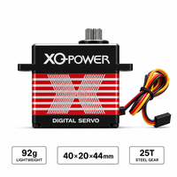 Moteur servo numérique sans balais XQ-POWER 85kgcm, couple géant, étanche, engrenage en acier 25T, programmable pour voiture RC, robot, 16.8V