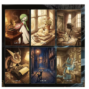 YQ Fan Art Pokemoned Elf Le <span class=keywords><strong>Gos</strong></span> Gold Painting Blind Bag Premium Chinese Super Art Kaarten Origineel Board Cards <span class=keywords><strong>Go</strong></span> Game Paper - Product Image 5