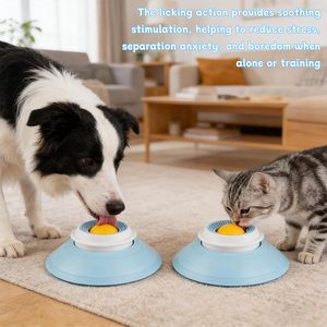 Nouveau jouet anti-anxiété pour chien : boule à lécher à alimentation lente, bol antidérapant pour aliments liquides, jouet d'enrichissement - Product Image 6