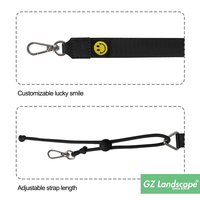 Sangle de téléphone universelle réglable anti-chute avec logo personnalisé, cordon en nylon combiné, cordon de téléphone portable