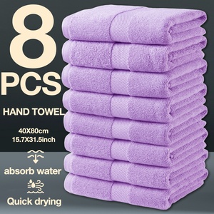 Toalla Facial <span class=keywords><strong>de</strong></span> Algodón Puro Peinado, Sólida, Grande, Absorbente, Suave y Gruesa, Certificación <span class=keywords><strong>de</strong></span> Calidad, Venta al por Mayor para Hoteles y Hogares, Regalo - Product Image 4