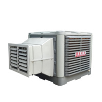 Climatiseurs industriels de systèmes de refroidissement par eau de refroidisseur d'air de circulation d'air 30000m3/h pour le refroidissement d'usine d'entrepôt
