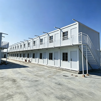 Conteneur Modulaire Préfabriqué Pliant de 20 pieds en Gros, Alimenté à l'Énergie Solaire, Conception Écologique pour Salon, Cuisine, Salle de Sport