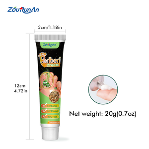 Crème de Soin des <span class=keywords><strong>Pieds</strong></span> aux Herbes Zourunan 20g au Menthol Anti-Odeur, Apaisante et Hydratante pour <span class=keywords><strong>Pieds</strong></span> Démangeaisons, Fabrication sous Marque Blanche (Contrat de Fabrication) - Product Image 6