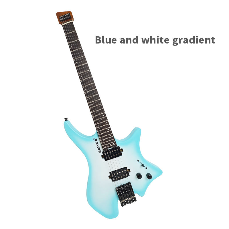 Blue and white gradient