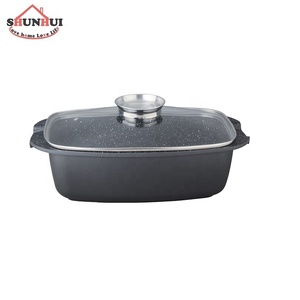 Moldes para Asar de 32 cm con Tapa Antigoteo, Molde para Asar de Aluminio Fundido de 12 Pulgadas - Product Image 3