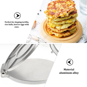 Presse manuelle à tortillas de maïs en gros – Machine à pain et céréales pour tacos, roti et pâtisseries - Product Image 5