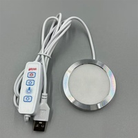 Modèle d'impression 3D, lumière LED 5V ultra-mince, lumière LED dimmable USB réglable, DIY pour kit de lampe LED Bambu Lab