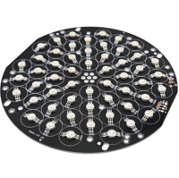 Module de source lumineuse LED RGB 3-en-1 3W personnalisé 54 pièces pour éclairage de scène, carte PCB pour projecteur PAR de scène DJ et discothèque