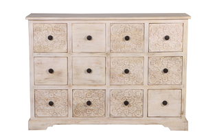 Premium Wooden <b>Sideboard</b> Cabinet with <b>Storage</b> Shelves and Drawers Modern Buffet Cabinet for Dining Room Living Room Kitchen - Product Image 4