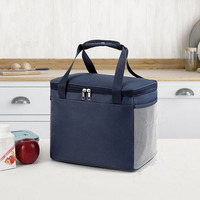 Sac à lunch isotherme BRM en aluminium épais avec doublure imperméable, isolation longue durée, maintien de la fraîcheur pour les employés de bureau