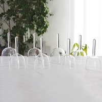 Bols de cristal de quartz portatifs Mountain Rain Reiki Zen pour vibrations méditatives naturelles, fréquences des chakras et spiritualité
