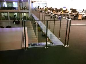 Câble de garde-corps en acier inoxydable à faible entretien pour balcon et <span class=keywords><strong>escalier</strong></span>, usage intérieur, garantie 5 ans, design minimaliste, fabriqué à Foshan - Product Image 3
