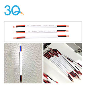 3Q Manteldraht-Flachkabel-Schäl-Schneid-und Zwirn maschine Voll automatische Computer-Abisolier maschine - Product Image 4