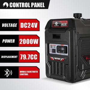 Generador de Estacionamiento de Frecuencia Variable DC TKH2750CZ 12V 24V 50Hz con Motor de 4 Tiempos y Cargador de Aire Acondicionado para Camiones a Gasolina - Product Image 4