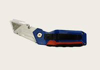 Coupeur de boîte à changement rapide Peaktop, avec 2 lames supplémentaires et 4 embouts de tournevis inclus, couteau utilitaire pliant 7 en 1