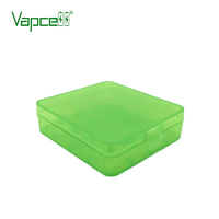 Boîtiers de batteries électroniques en PVC en gros, batteries Li-Ion 18650 21700 1 4 emplacements, boîtier de batterie au lithium-ion en plastique, sac en matériau EVA