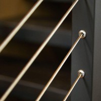 Câble en acier inoxydable 316 recouvert de nylon pour garde-corps, qualité marine, pour balcon et terrasse, sécurité accrue