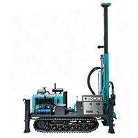 Foreuse hydraulique pour l'exploration géologique avec profondeur de forage réglable et équipement d'échantillonnage de roches