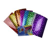 Nouvelles feuilles de mousse EVA 3D, feuille de mousse en caoutchouc laminée avec film holographique