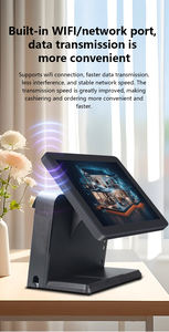 15.6inch Touch Screen Self Service Payment Kiosk POS System <b>All</b> <b>in</b> <b>One</b> Restaurant - Product Image 6