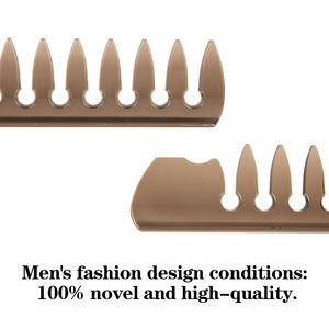 <span class=keywords><strong>Fourche</strong></span> large hommes outil de coiffure lissage des cheveux curling Vintage huile coiffure peigne - Product Image 5