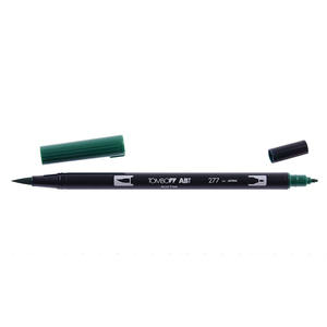 TOMBOW ABT - PENNARELLO DUAL BRUSH VERDE FONCÉ - Product Image 1