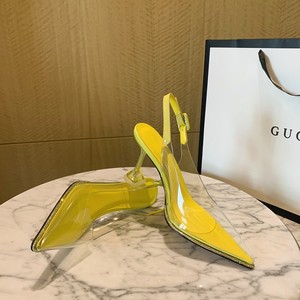 2020 Designer Inspiré Célèbre Marque Scintillant Artificiel Diamant femmes Sandales à Talons - Product Image 1