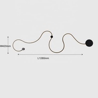 Applique murale Led à rayures lumineuses en métal, éclairage d'intérieur, luminaire de décoration, nouveau modèle, moderne, haute qualité, disponible en 100 à 240v