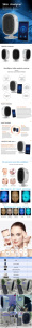 Analyseur de peau facial 3D AI, scanner complet du visage, analyseur de peau intelligent 3D AI pour la dermatologie - Product Image 3